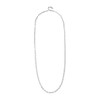 UNO de 50 Sterling Silver Plated Long Chain, One Size,