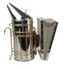Stainless Steel Bee Hive Smoker with Heat Shield – Professional