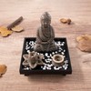 Myga Buddha Incense Burner - Ceramic Incense Holder for Sticks