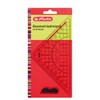 Herlitz Set Square & Ruler Geometry Triangle Large