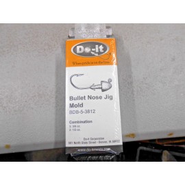 Do-It 3230 Do-It Bullet Nose Jig Mold 1/2 & 3/8 oz Free Shipping
