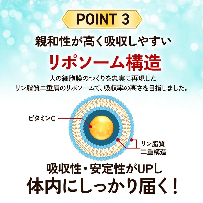 オーガランド (ogaland) リポソームビタミンC1000（20包） レモン風味 リポソーム ビタミンC 1000mg パウダー