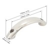 6.7in Marine Handrail 316 Stainless Steel Polished Grab Handle for