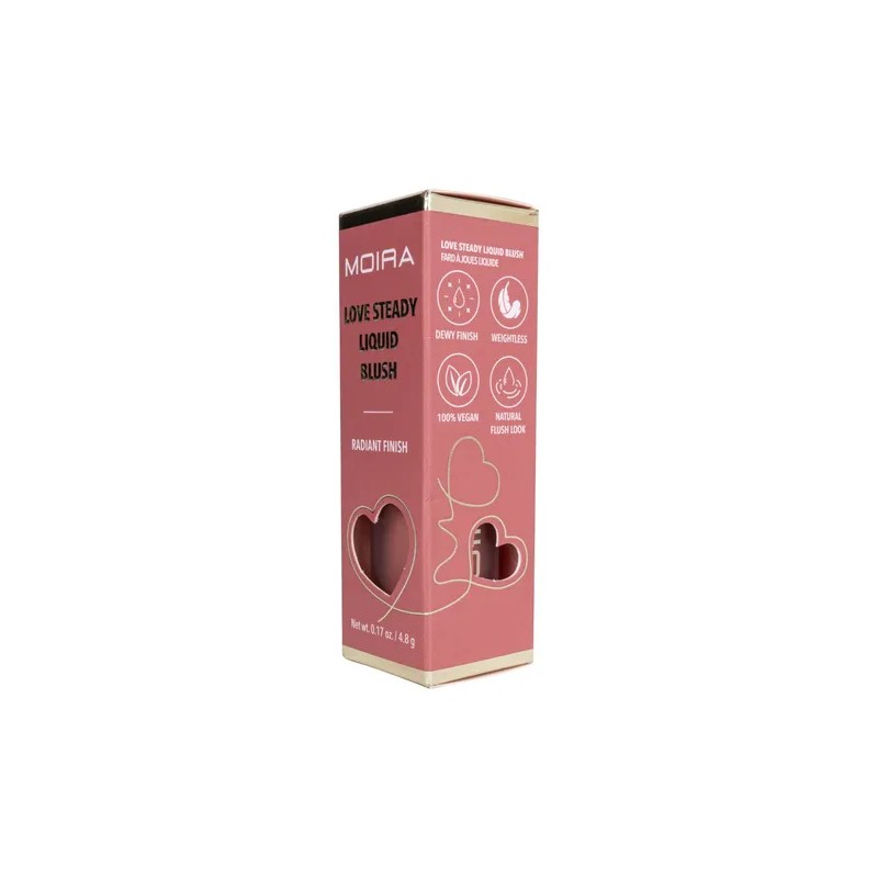 Rubor Lquido Matte Y Luminoso Love Steady Moira Cosmetics Tono