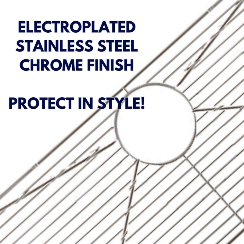 Nantucket Sinks BG-PR3018 Bottom Grid, Large, Chrome