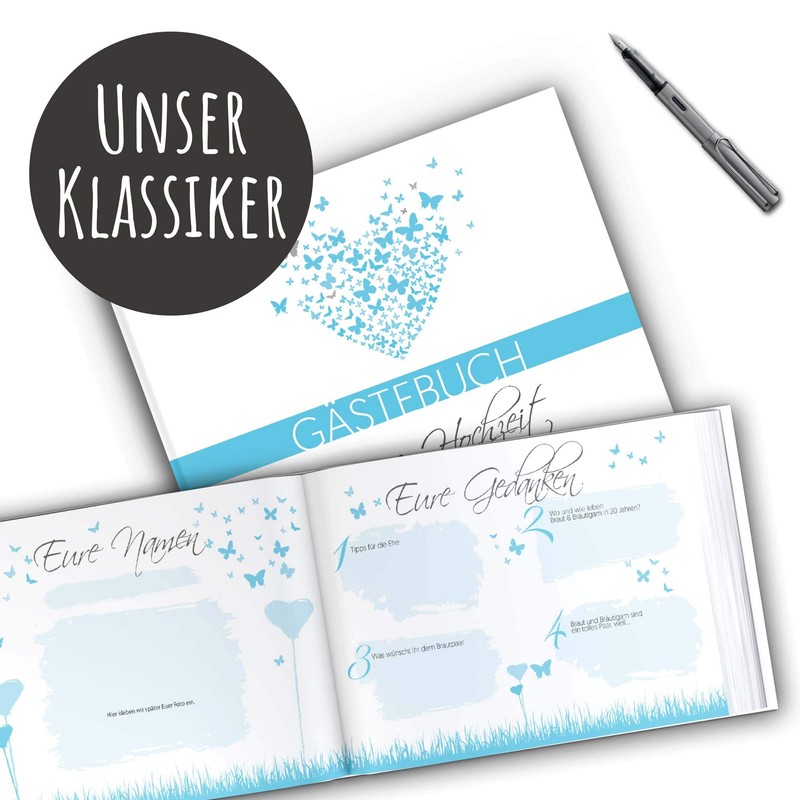 Guest book with questions practical wedding album wedding book for