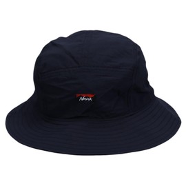 Nanga NA2221-3B501 Nylon Tusser Sun Shade Hat, Black