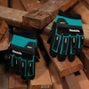 Makita Unisex T 04260 Advanced Impact Demolition Gloves X Large,