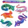 4 Pack 3D Printed Dragon Eggs with Dragon Inside Easter