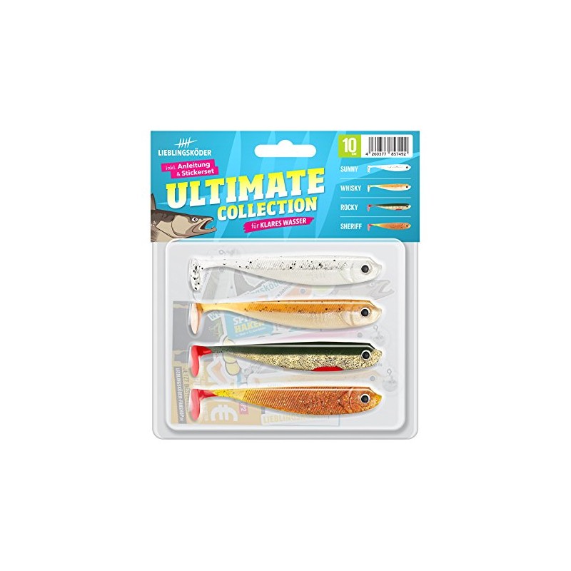 Lieblingsköder Rubber Fishing Bait for Perch Zander Pike 10 cm,