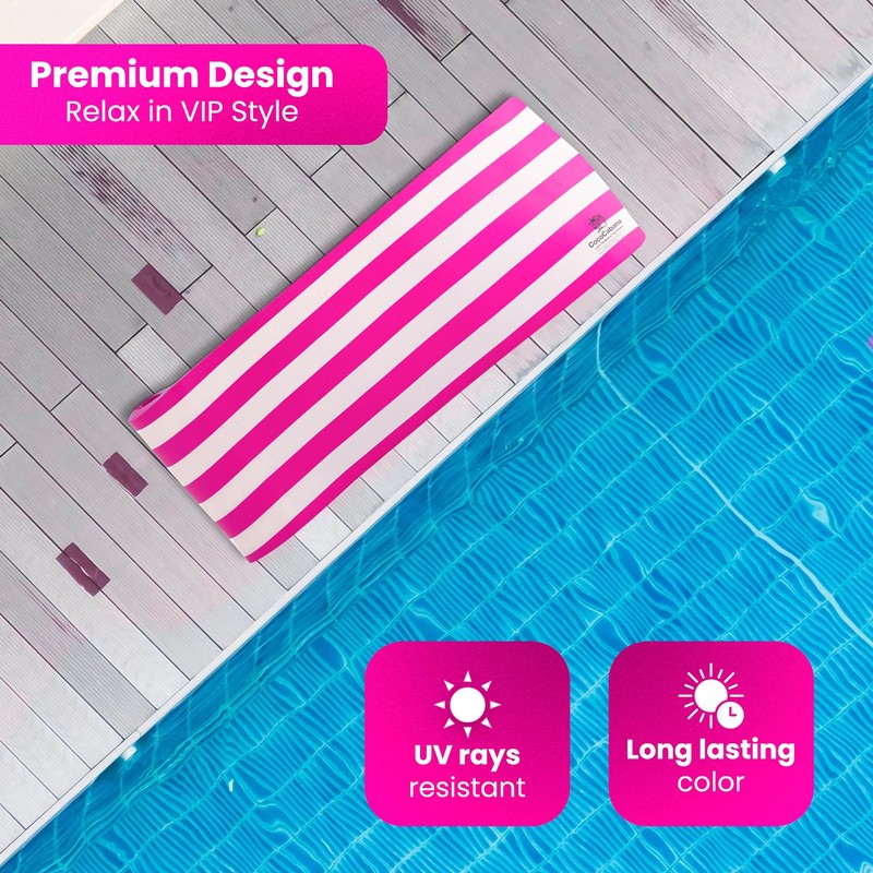 Cococabana 74 inch Foam Float for Pools & Lakes Vinyl