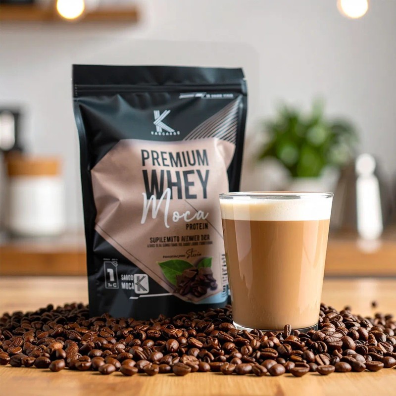 Proteína Whey Moca Kardagar De 1kg Rinde 33 Porciones 28gr