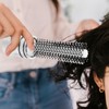 TINEASUR Telescopic Anti-Static Hair Brush Roll Comb Blow Drying Styling