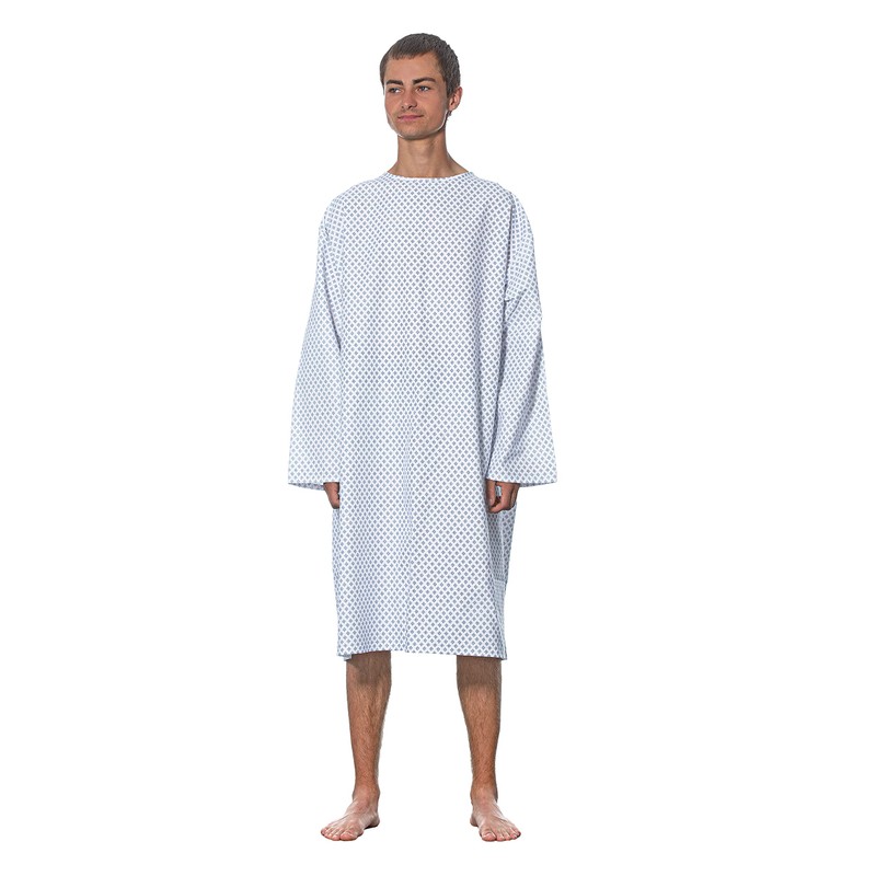 ZOLLNER 533 Patient Shirt Mixed Fabric Length Approx. 110 cm