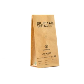 Buena Vida Ground Coffee Medium Roast Regenerative Specialty Costa Rican Single Origin Coffee Natural Process Las Nubes 12 oz