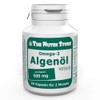 Omega-3 Algae Oil 500 mg Vegan Capsules Pack of 60