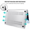 YSCLBAHUK Compatible with MacBook Pro 14 inch Case 2024-2021 Release