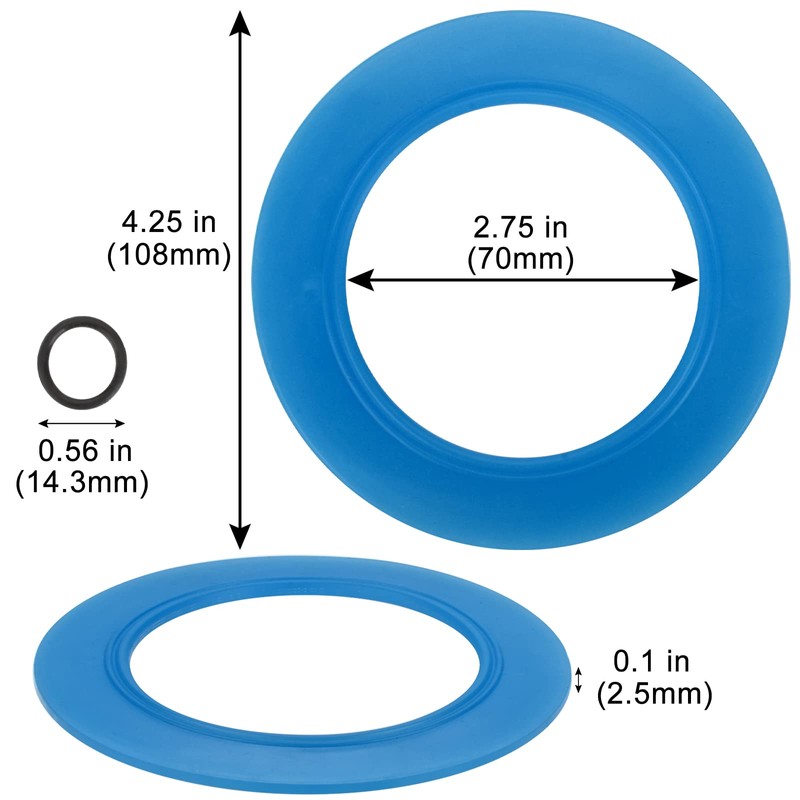 2 Pack 7301111-0070A Flush Valve Seal Kit for American Standard
