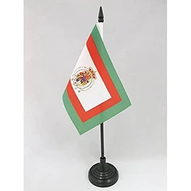 AZ FLAG Table Flag King of Siccies 1848-1860 15 x 10 cm Italian Table Flag 10 x 15 cm