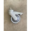 Tente 125MM THERMOPLASTIC RUBBER SWIVEL CASTER W/ TOTAL LOCK BRAKE