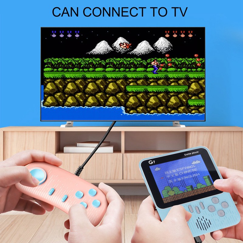 G7 Handheld Game Console Single Player Lightweight Gaming Device with