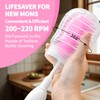 Electric Bottle Brush Cleaner, Portable Electric Baby Bottle Brush Cleaner