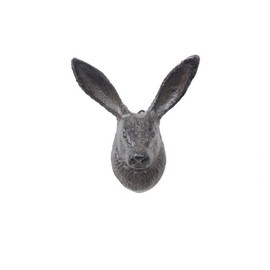 Cast Iron Decorative Rabbit Hook 5"