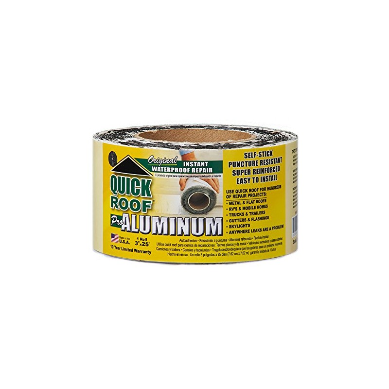 Cofair QR325 Quick Roof Pro Aluminum 3" x 25'