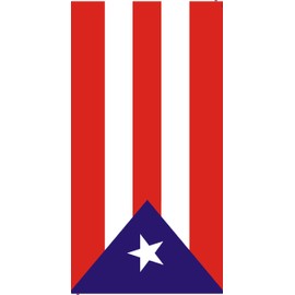 Puerto Rico flag Towel Beach Towel Island of Enchantment Beach Towel