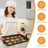 MOROBOR Baking Sheet Stackers, 16pcs Black Space-Saving Tray Stackers Cookie