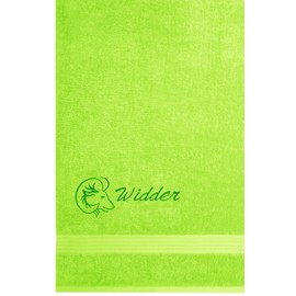 Lashuma Linz Cotton Bath Towel 70 x 140 cm Star Sign Aries Design Apple Green