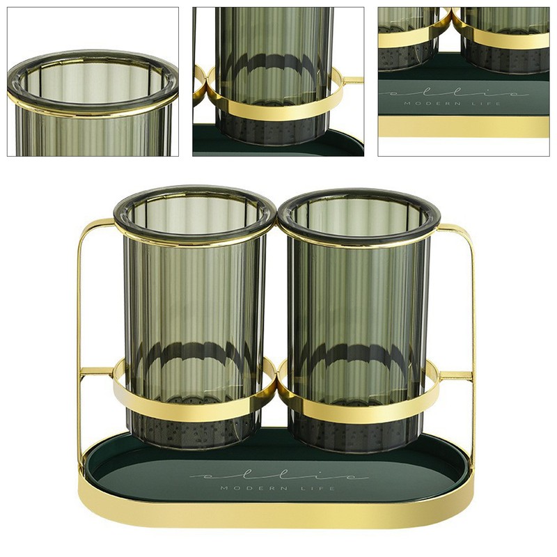 Chopsticks Drying Holder Iron PET Transparent Chopsticks Drying Caddy for