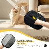 unbranded 5PC Electrostatic Pet Hair Removal Gloves Brush Double-sided Pet