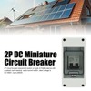 DC Miniature Circuit Breaker, 2 Pole DC1000V 20Amp Isolator with