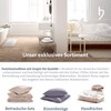 herzbach home Premium Mako satin bed linen set made from