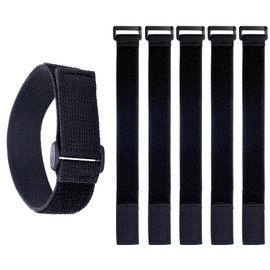 Velcro Loading Belt Elastic Belt (1.0 x 11.8 inches (2.5 x 30 cm), Set of 6