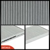 Frankberg 2x Cabin Air Filter Pollen Filter with Activated Carbon