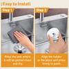 LveSunny 2PCS Sponge Holder for Kitchen Sink, Sink Caddy for