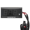 Motorcycle Water Temperature Gauge Ultra Thin LCD Display ABS Housing