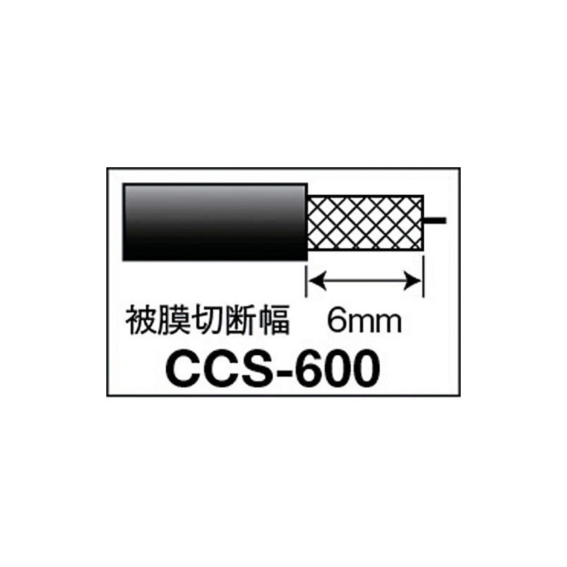 densan Coaxial Cable Stripper CCS – 600