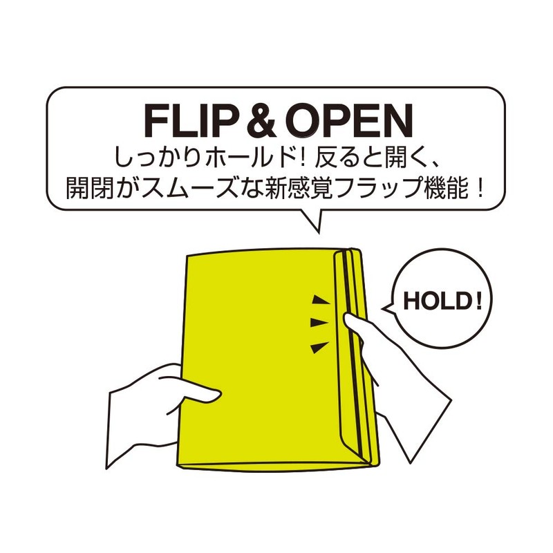 Sekisei ACT-5855-90 Active V Smapoke, B5, Clear