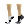 Dr. Motion Womens Low Cut Cushioned Breathable Compression Ankle Socks