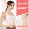NormXinRui Adjustable Back Posture Belt, Posture Corrector for Women and