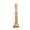 DEMDACO Lit Star Nativity Tree Topper - Glowing Gold Accented