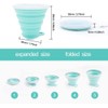 IYYI Collapsible Cup for Traveling, Silicone Camping Cup, Foldable Cup
