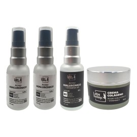 1 Crema Facial + 1 Hyal Con B5 + 1 Hyal Natural + 1 Regalo