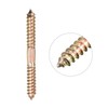 uxcell 10x100mm Hanger Bolts, 12pcs Double Ended Self-Tapping Thread Wood