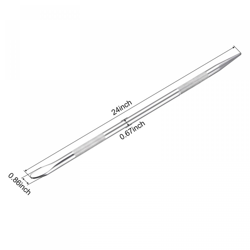 uxcell 24 Inch Aligning Pry Bar Round Crowbar Sleever Bar