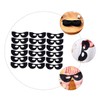 minkissy Bamboo Charcoal Fiber Eye Mask Paper Sheets Disposable Eye