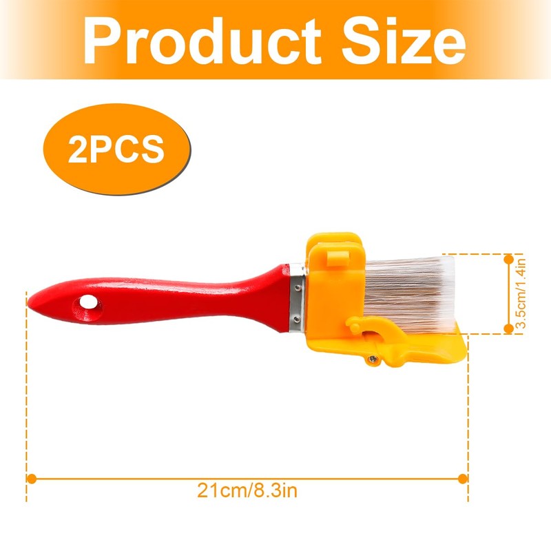 GLADFRESIT 2Pcs Paint Trimming and Cutting Tool, Professional Paint Edging